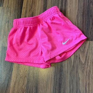 Hot Pink Nike Shorts, 3T